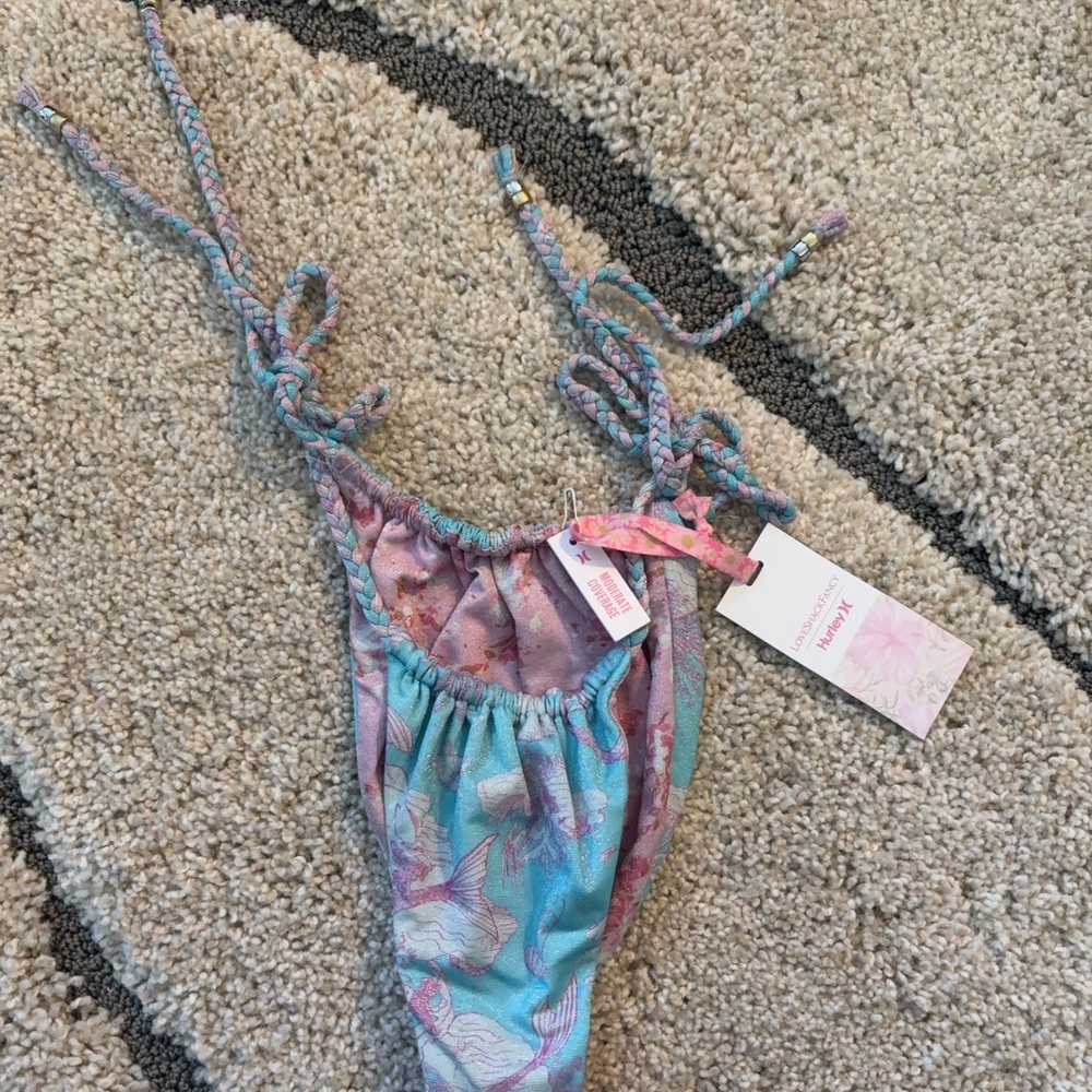 Nwt  hurley x loveshackfancy bikini bottoms